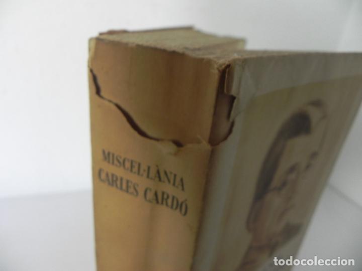 Libros de segunda mano: MISCEL&middot;L&Agrave;NIA CARLES CARD&Oacute; ARIEL-1963 (EN CATAL&Aacute;N) - Foto 2