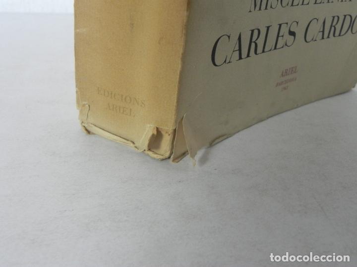 Libros de segunda mano: MISCEL&middot;L&Agrave;NIA CARLES CARD&Oacute; ARIEL-1963 (EN CATAL&Aacute;N) - Foto 3