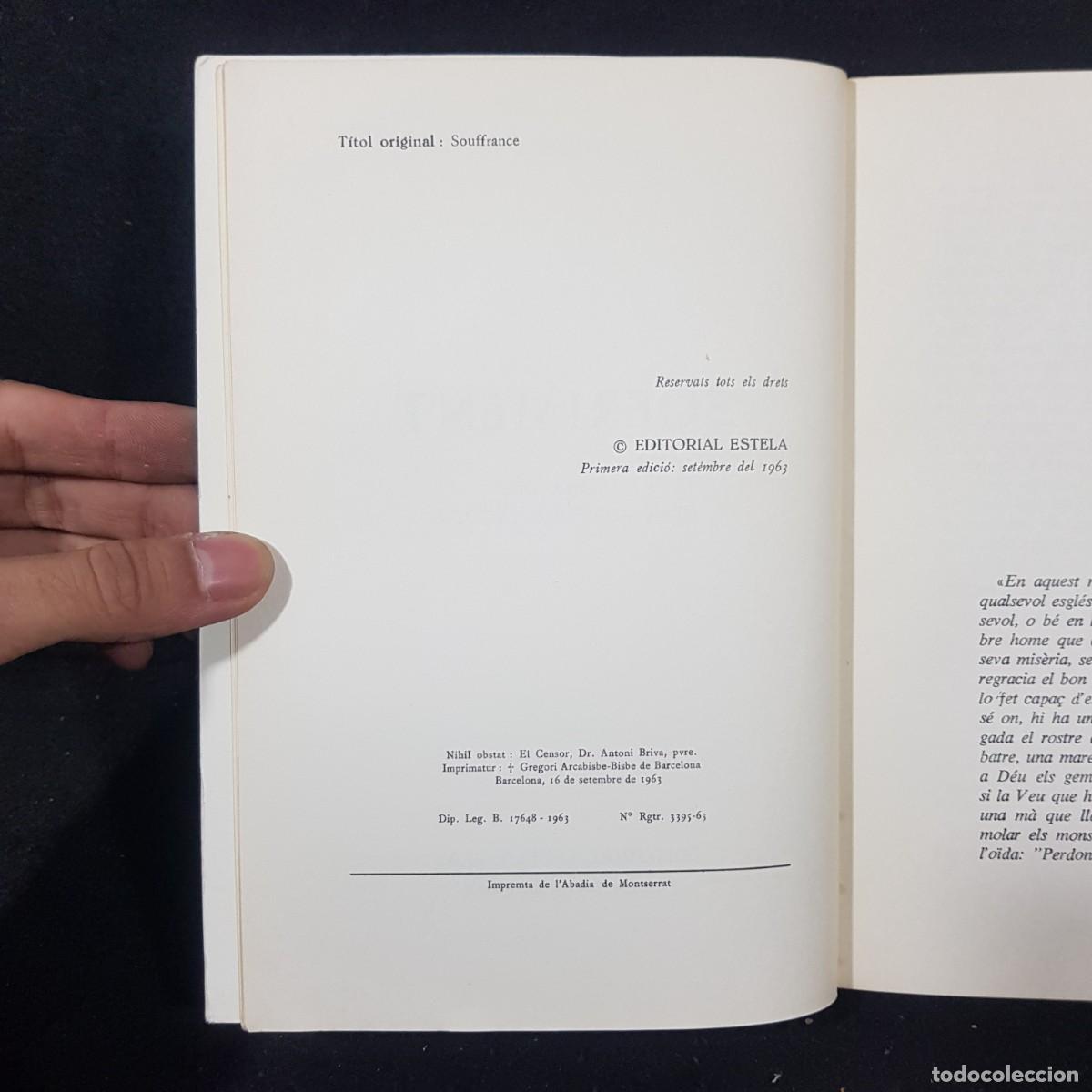 Libros de segunda mano: SOFRIMENT 17 ESPIRITUALITAT - L. EVELY - ESTELA / 24.725 - Foto 6