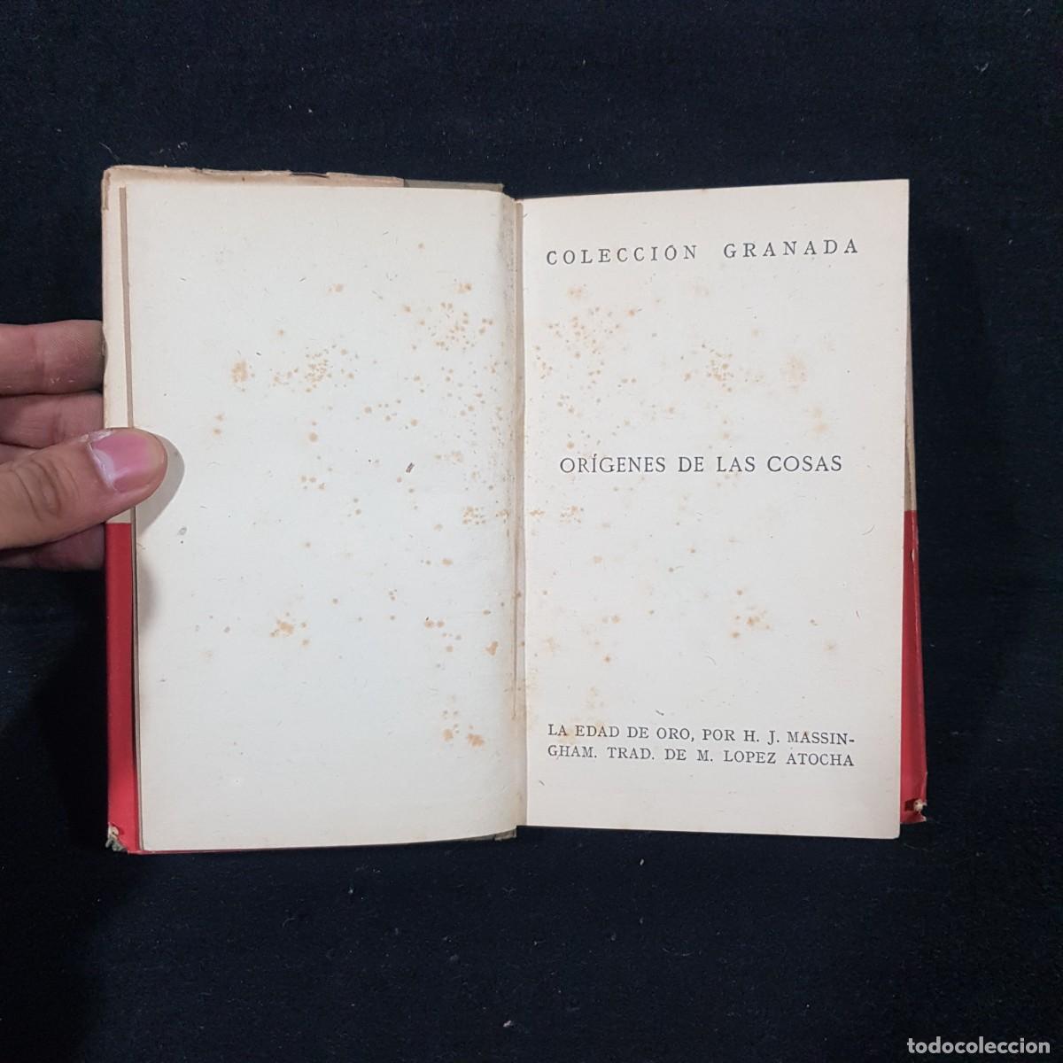 Libros de segunda mano: LA EDAD DE ORO - H. J. MASSINGHAM - COLECCI&Oacute;N GRANADA / 24.732 - Foto 4
