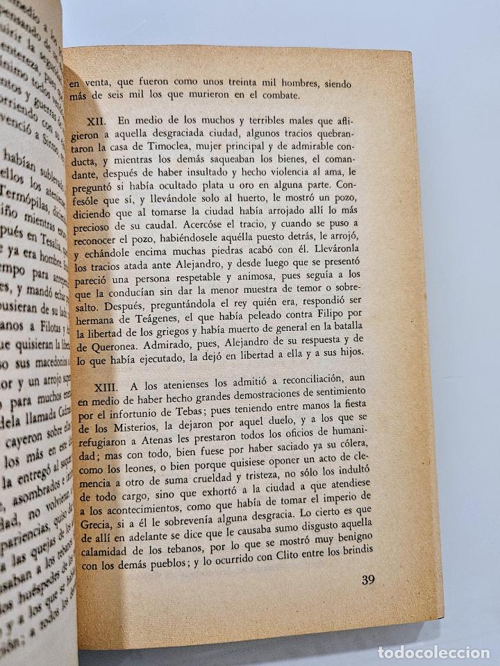 Libros de segunda mano: Alejandro y C&eacute;sar / Plutarco / Salvat Editores, 1970 - Foto 4