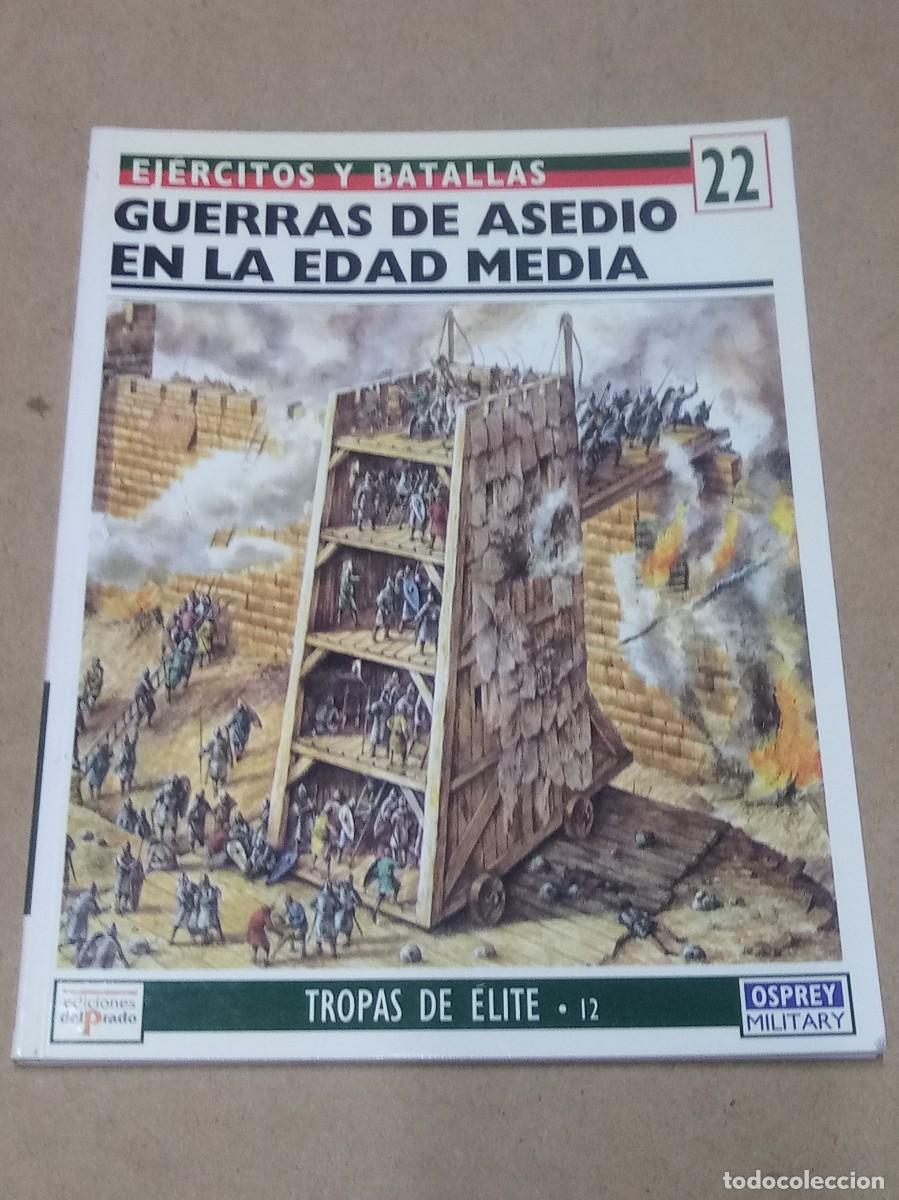 Libros de segunda mano: Osprey/Ediciones del prado - Guerras de asedio en la edad media - Foto 1