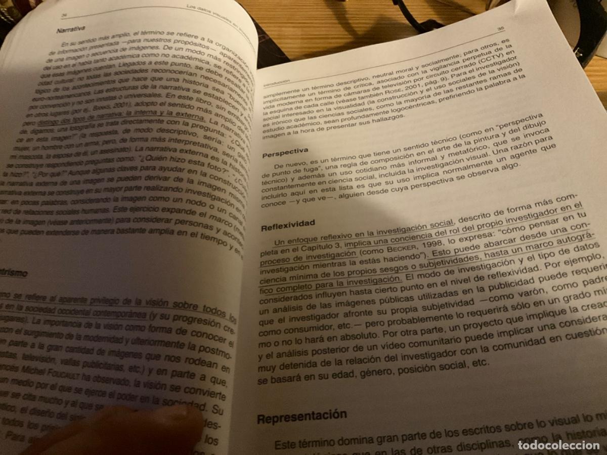 Libros de segunda mano: DATOS VISUALES EN INVESTIGACION CUALITATIVA - BANKS, MARCUS, - Foto 4