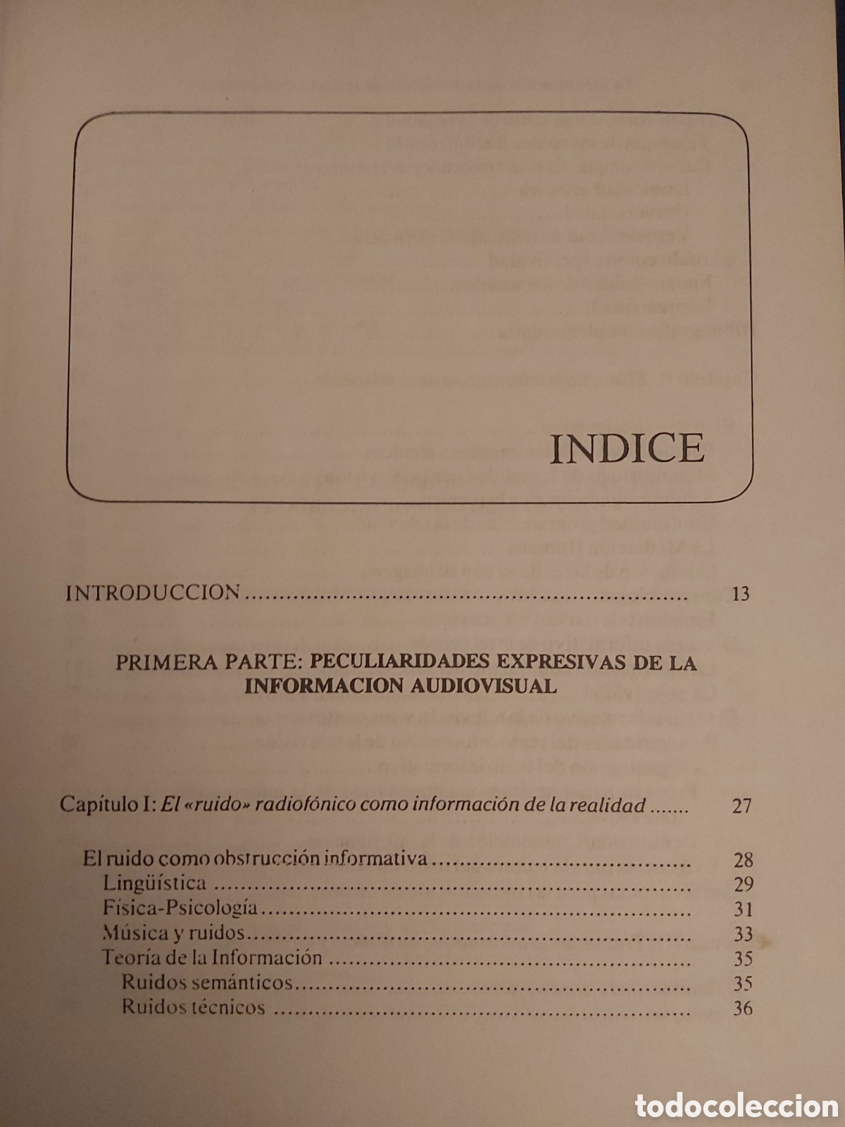 Libros de segunda mano: LA INFORMACION AUDIOVISUAL $ M CEBRI&Aacute;N $ FORJA $ 1983 - Foto 4