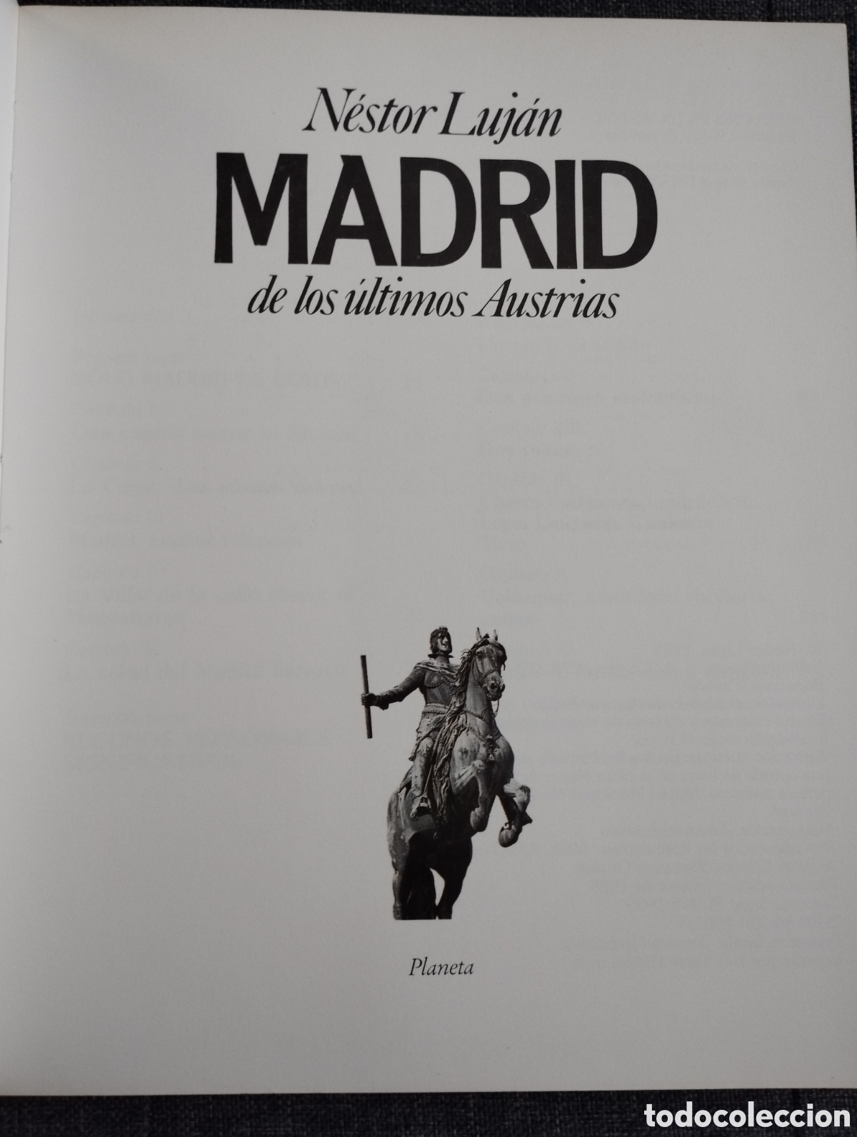 Libros de segunda mano: MADRID DE LOS &Uacute;LTIMOS AUSTRIAS (N&Eacute;STOR LUJ&Aacute;N) - Foto 2
