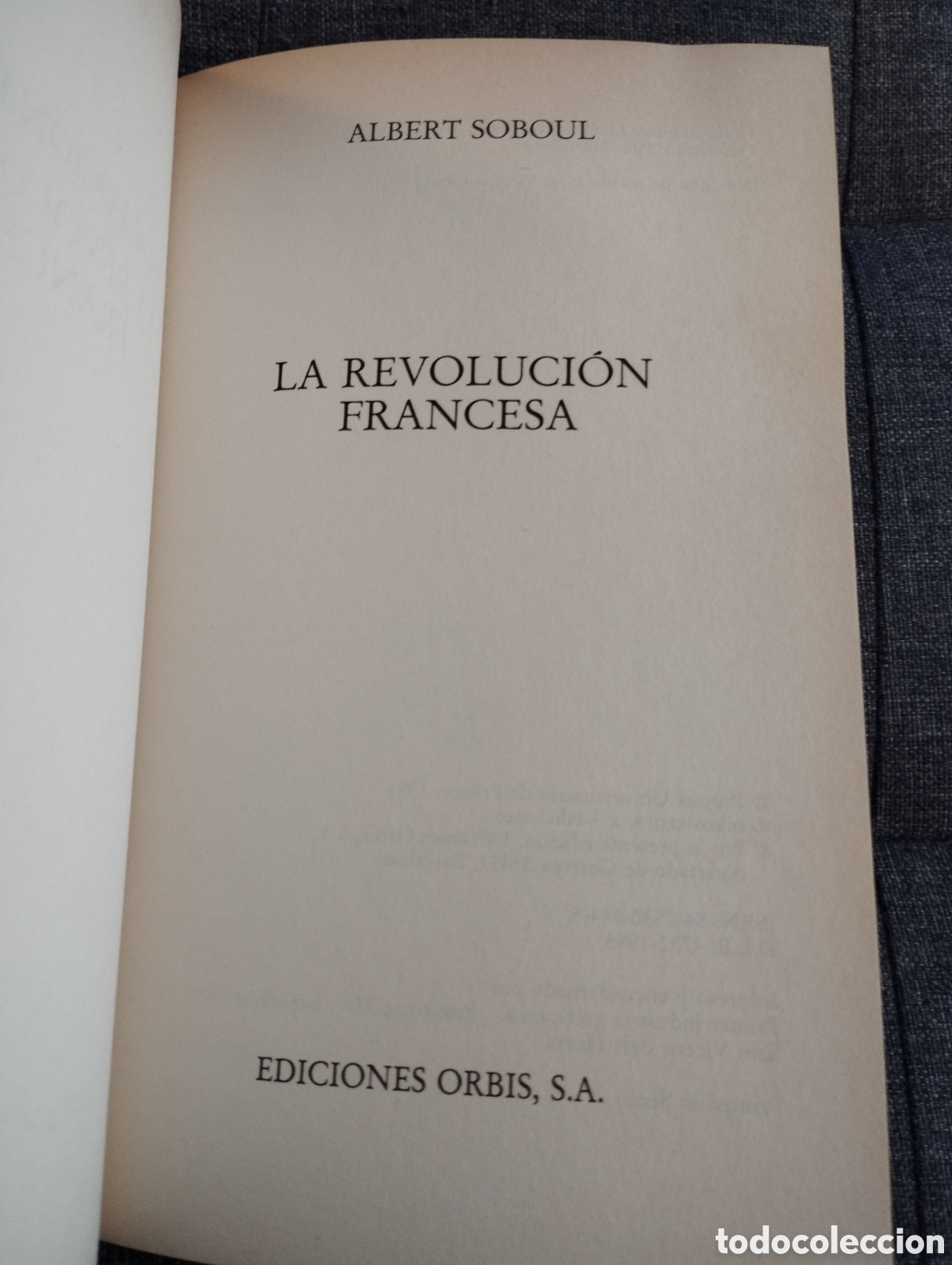Libros de segunda mano: LA REVOLUCI&Oacute;N FRANCESA (ALBERT SOBOUL) - Foto 2
