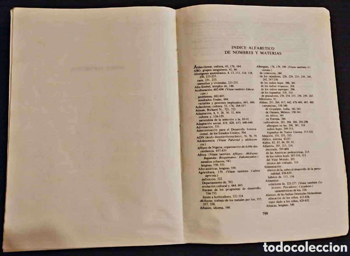 Libros de segunda mano: INTRODUCCI&Oacute;N A LA ANTROPOLOG&Iacute;A. GREDOS, 1986 - Foto 4