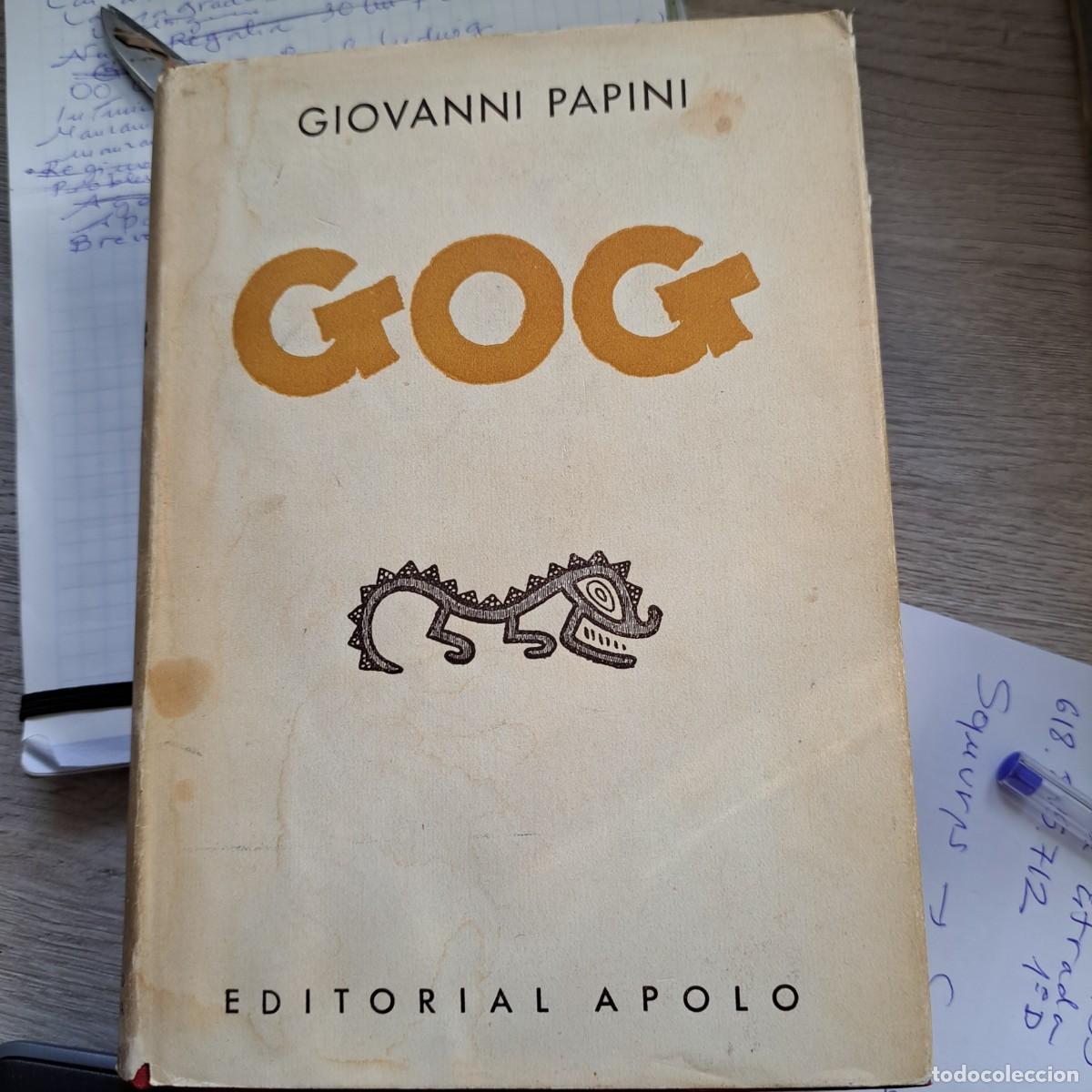 Libros de segunda mano: GOG Por Papini Giovanni GASTOS DE ENVIO GRATIS - Foto 1