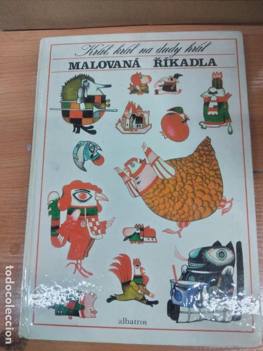 Livros em segunda m&atilde;o: KRAL, KRAL NA DUDY HRAL - MALOVANA RIKADLA - DIBUJO Y DEDICATORIA DE LA ILUSTRADORA KVETA PACOVSKA