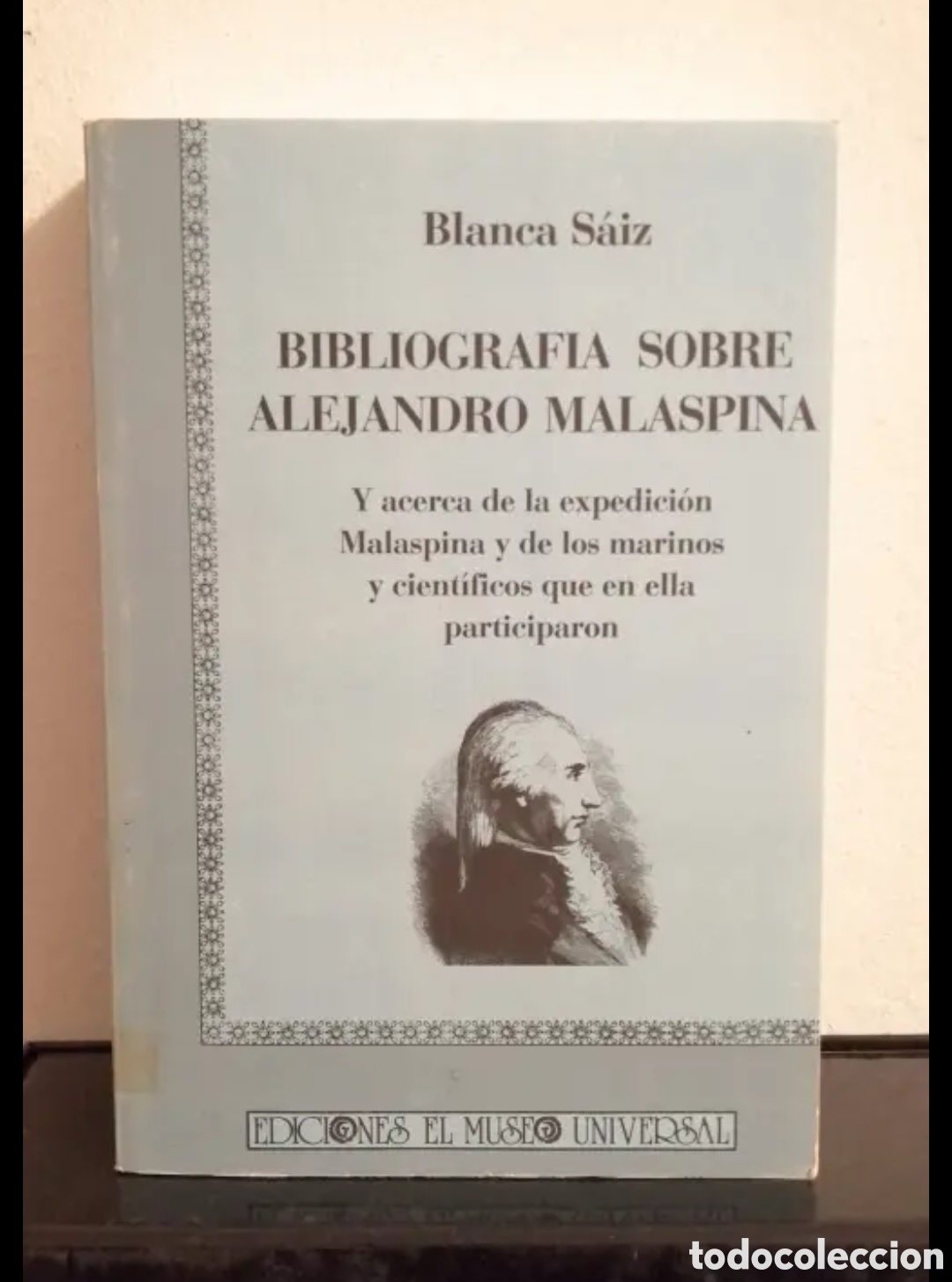 Libros de segunda mano: Alejandro Malaspina Bibliograf&iacute;a - Foto 1
