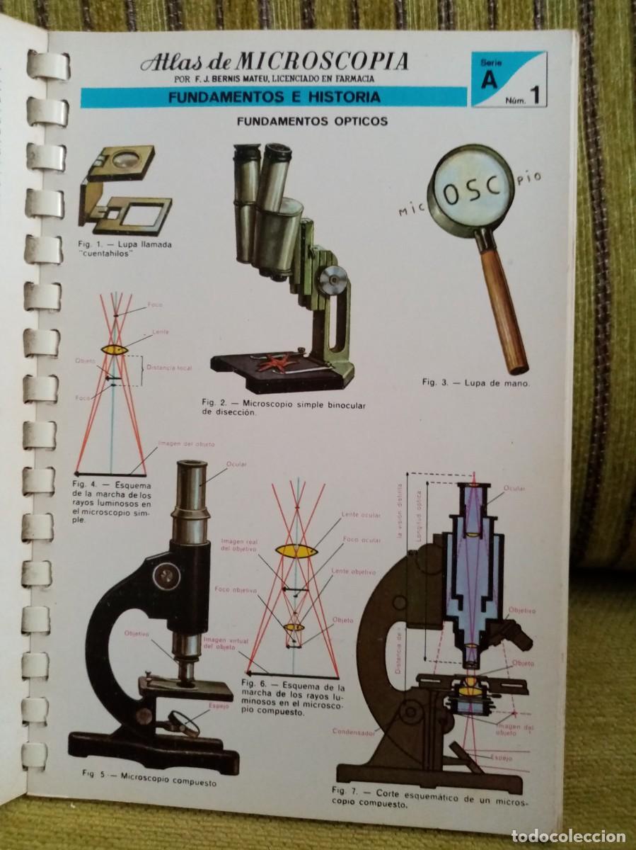 Libros de segunda mano: ATLAS DE MICROSCOPIA - Foto 8