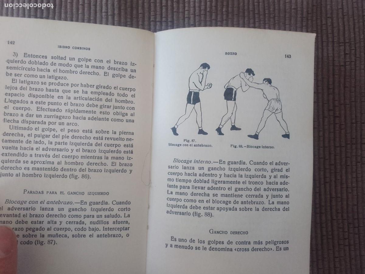 Libros de segunda mano: BOXEO. ISIDRO CORBINOS. EDITORIAL SINTES 1965. - Foto 7