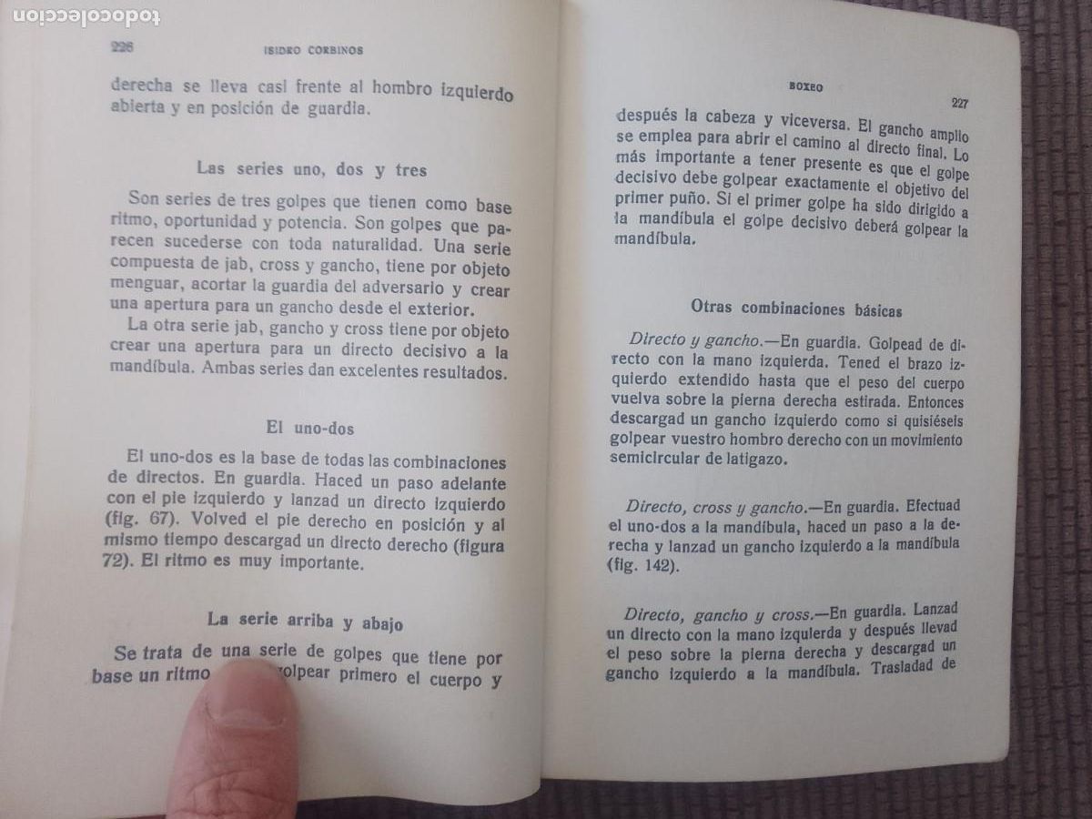 Libros de segunda mano: BOXEO. ISIDRO CORBINOS. EDITORIAL SINTES 1965. - Foto 9