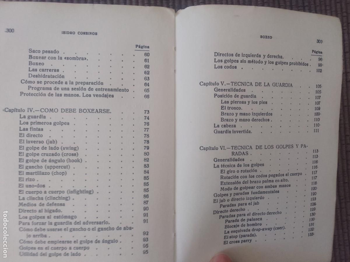 Libros de segunda mano: BOXEO. ISIDRO CORBINOS. EDITORIAL SINTES 1965. - Foto 11