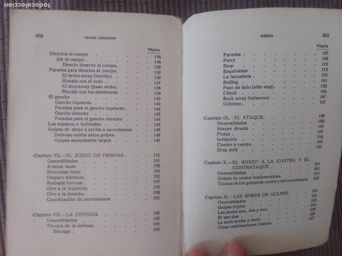 Libros de segunda mano: BOXEO. ISIDRO CORBINOS. EDITORIAL SINTES 1965. - Foto 12