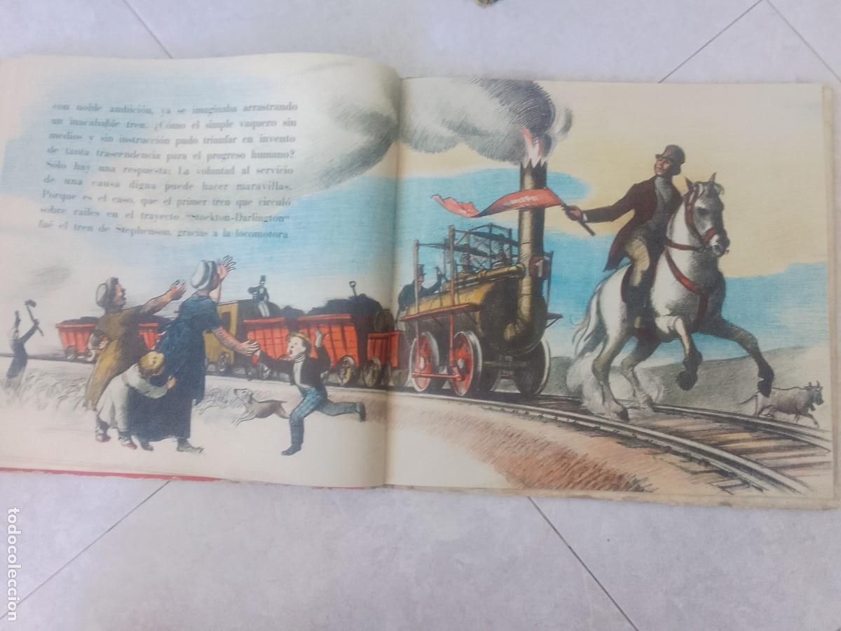 Libros de segunda mano: EL FERROCARRIL. EL LIBRO DE JUGUETE. EDICIONES SIBILIS. - Foto 5