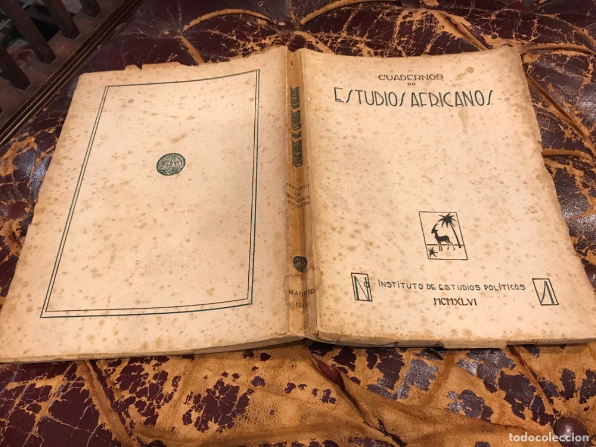 Libros de segunda mano: CUADERNOS DE ESTUDIOS AFRICANOS. N&ordm; 1. 1946 - Foto 1