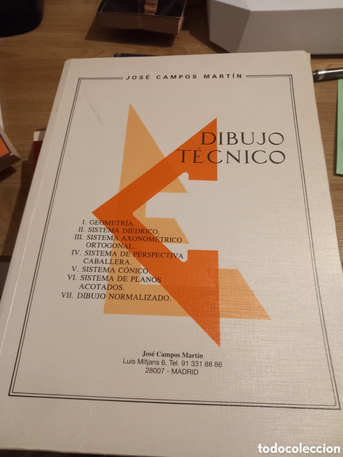 Libros de segunda mano: Dibujo T&eacute;cnico Jos&eacute; Campos Martin - Foto 1