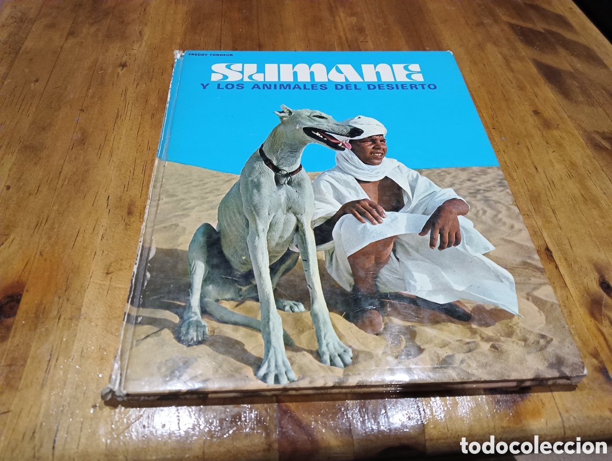 Libros de segunda mano: Slimane y los animales del desierto. - Foto 1