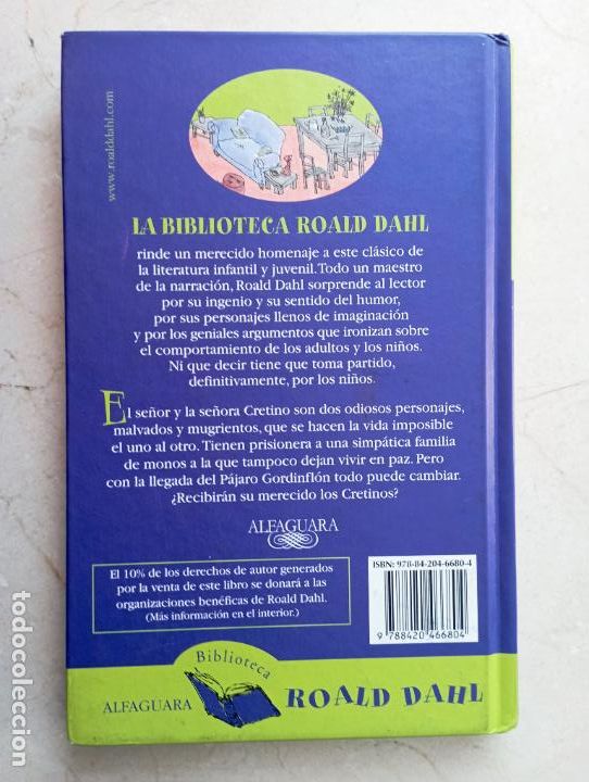 Libros de segunda mano: PLI - LOS CRETINOS - ROALD DHAL - QUENTIN BLAKE - ALFAGUARA - Foto 3