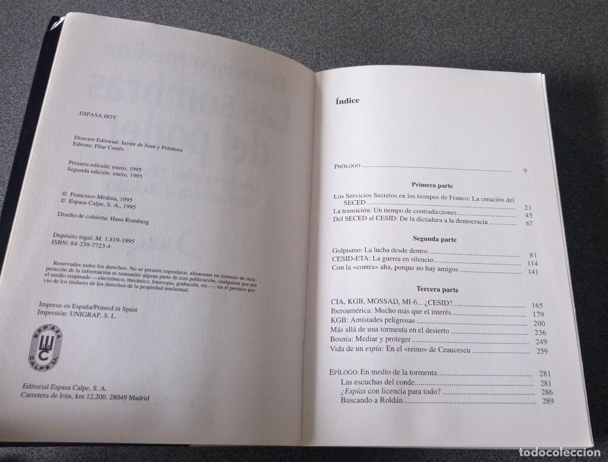 Libros de segunda mano: Las Sombras Del Poder Francisco Medina - Foto 4