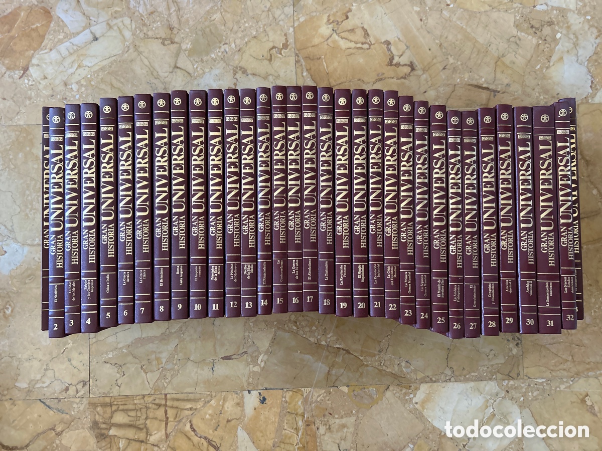 Libros de segunda mano: GRAN HISTORIA UNIVERSAL 33 TOMOS COMPLETA - Foto 1