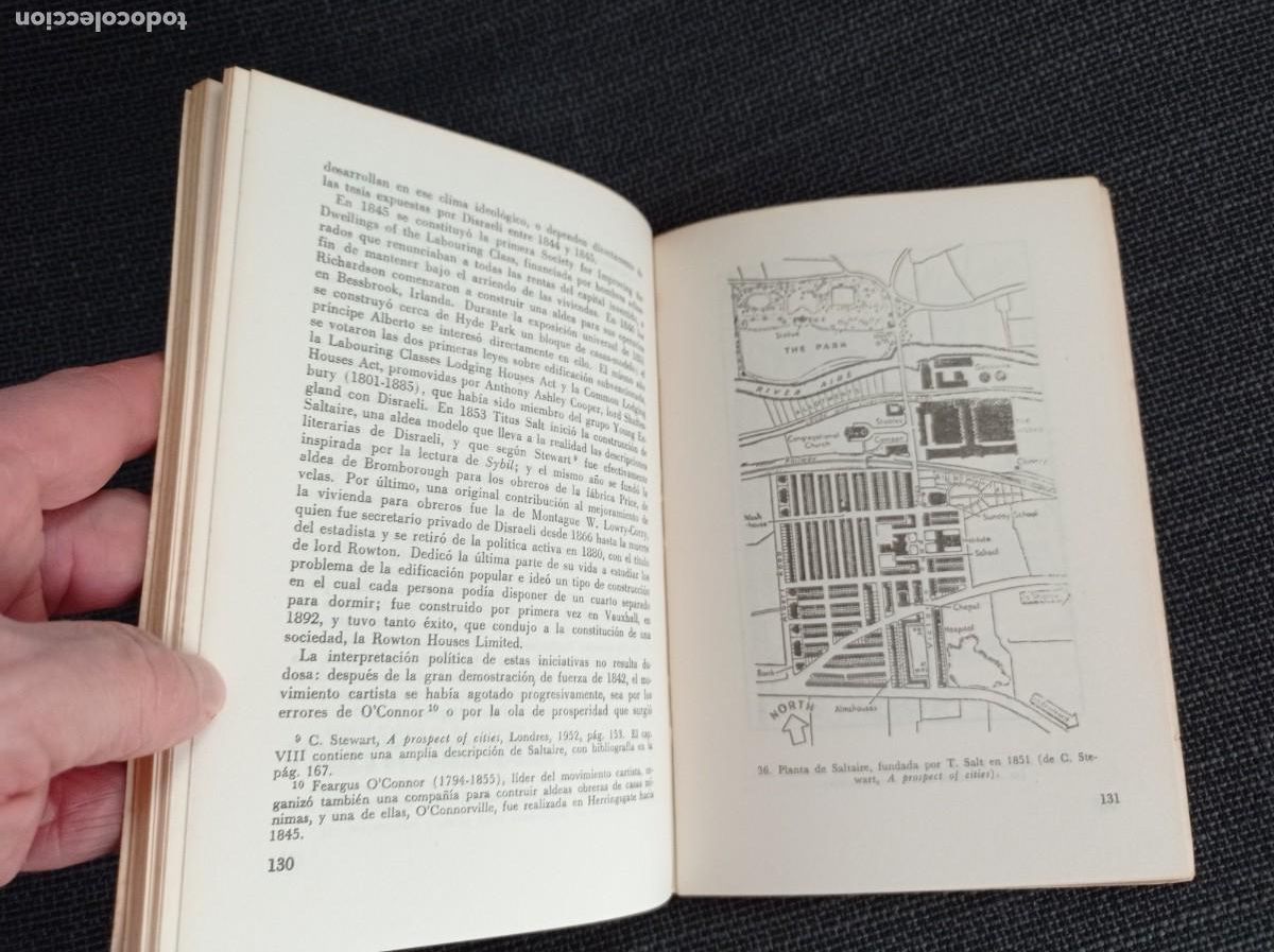 Libros de segunda mano: Libro Or&iacute;genes de la urban&iacute;stica moderna. Leonardo Benevolo. Ediciones Tekne 1976. - Foto 14