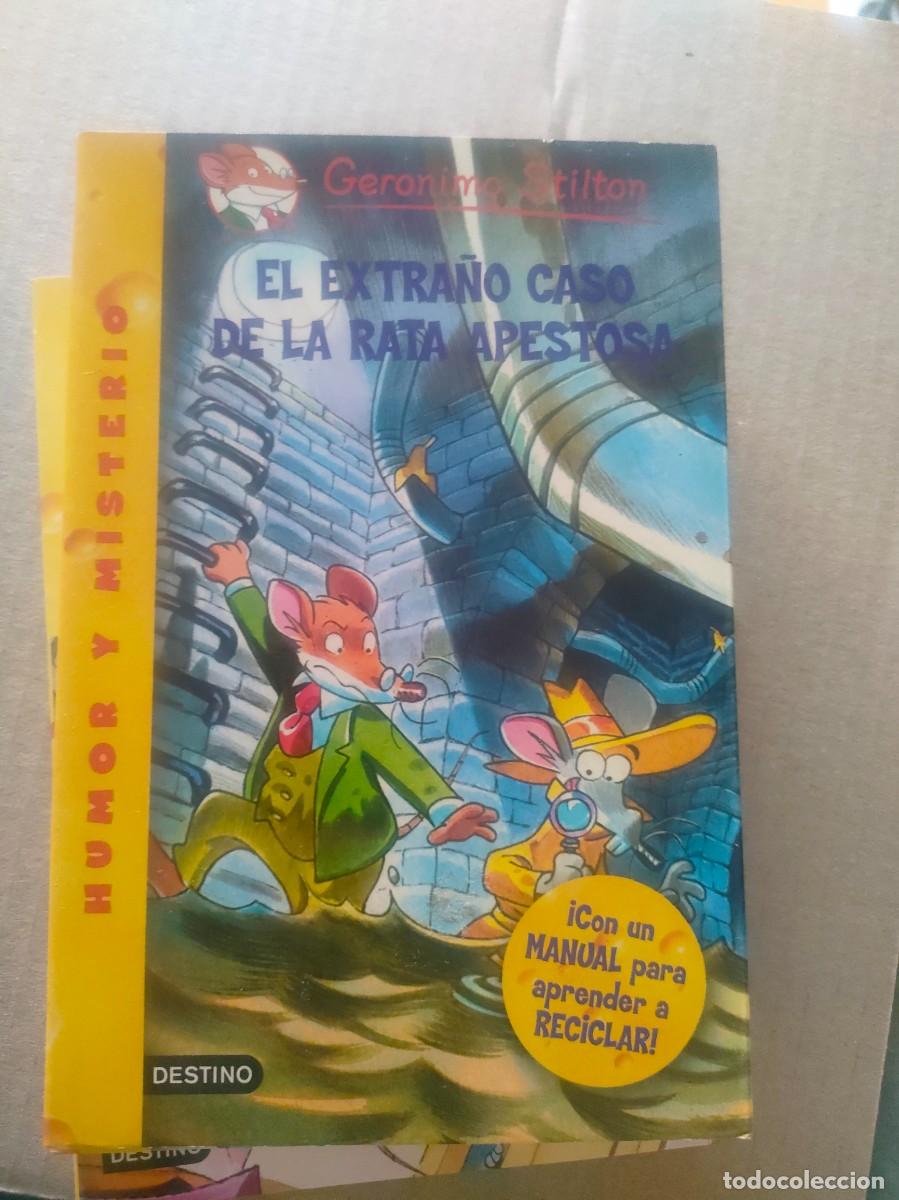 Libros de segunda mano: GERONIMO STILTON. EL EXTRA&Ntilde;O CASO DE LA RATA APESTOSA - Foto 1