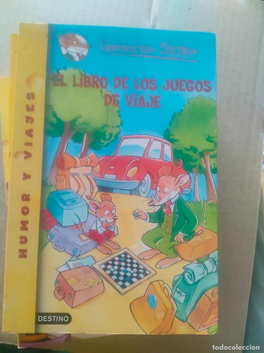 Libros de segunda mano: GERONIMO STILTON. EL LIBRO DE LOS JUEGOS DE VIAJE - Foto 1