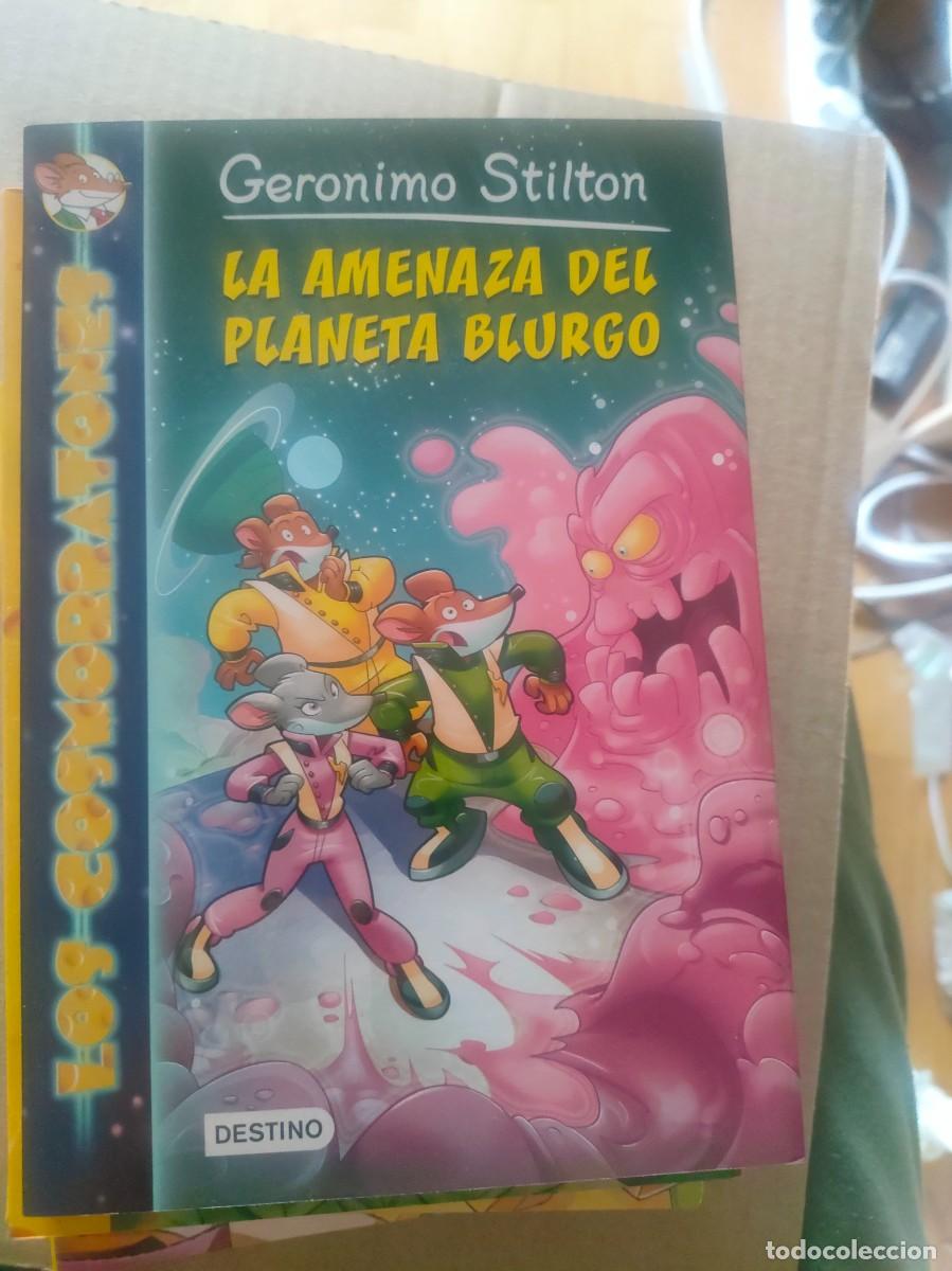 Libros de segunda mano: GERONIMO STILTON. LA AMENAZA DEL PLANETA BLURGO - Foto 1