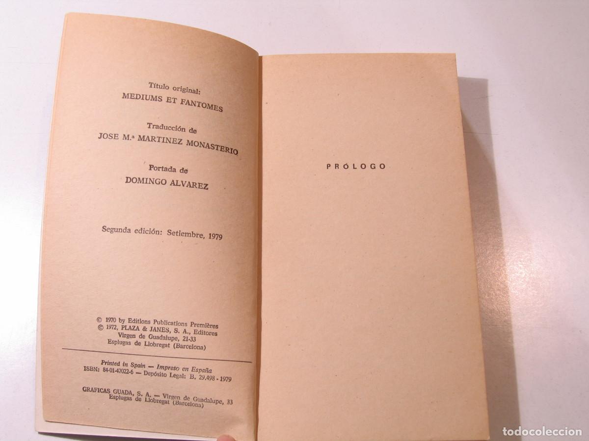 Libros de segunda mano: M&Eacute;DIUMS Y FANTASMAS.ROBERT TOCQUET.1979 - Foto 2