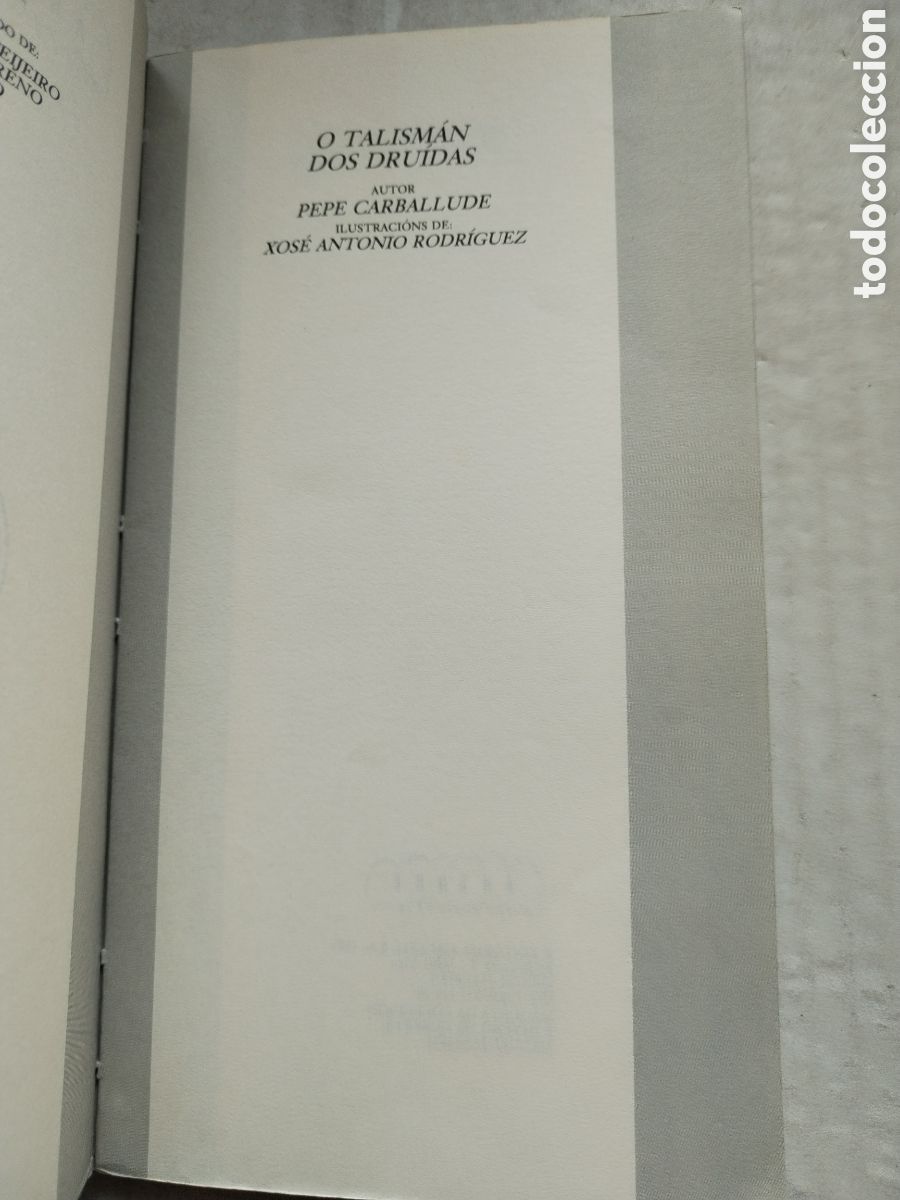 Libros de segunda mano: O TALISM&Aacute;N DOS DRUIDAS/PEPE CARBALLUDE - Foto 3