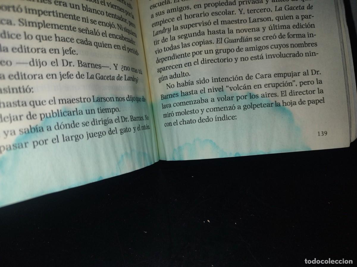 Libros de segunda mano: 129- LA GACETA DE LANDRY - ANDREW CLEMENTS - - Foto 6