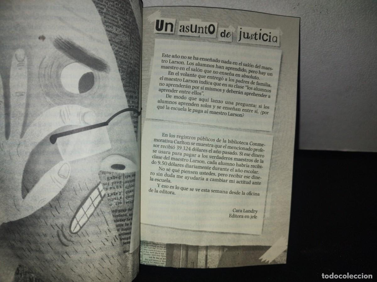 Libros de segunda mano: 129- LA GACETA DE LANDRY - ANDREW CLEMENTS - - Foto 9