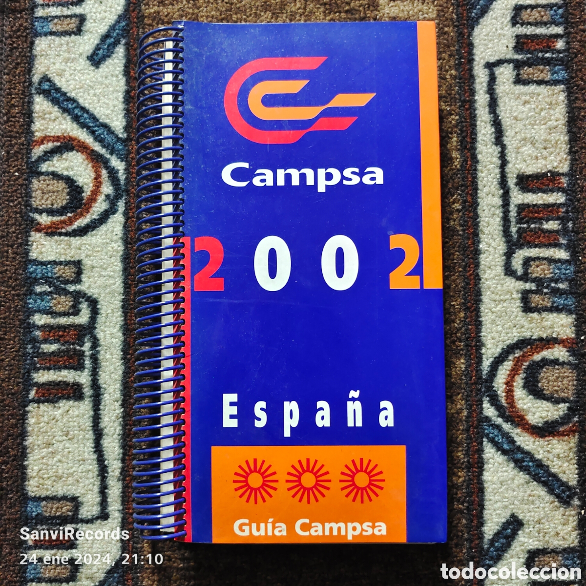 Libros de segunda mano: GU&Iacute;A CAMPSA 2002, ESPA&Ntilde;A - Foto 1