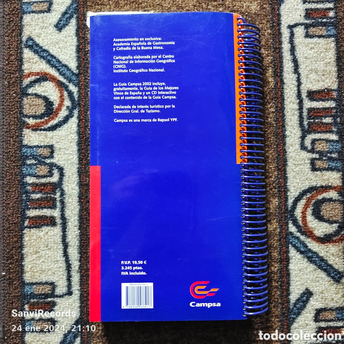 Libros de segunda mano: GU&Iacute;A CAMPSA 2002, ESPA&Ntilde;A - Foto 2