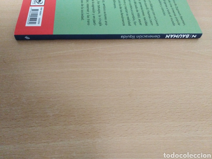 Libros de segunda mano: GENERACI&Oacute;N L&Iacute;QUIDA. Zygmunt Bauman / Thomas Leoncini - Foto 3