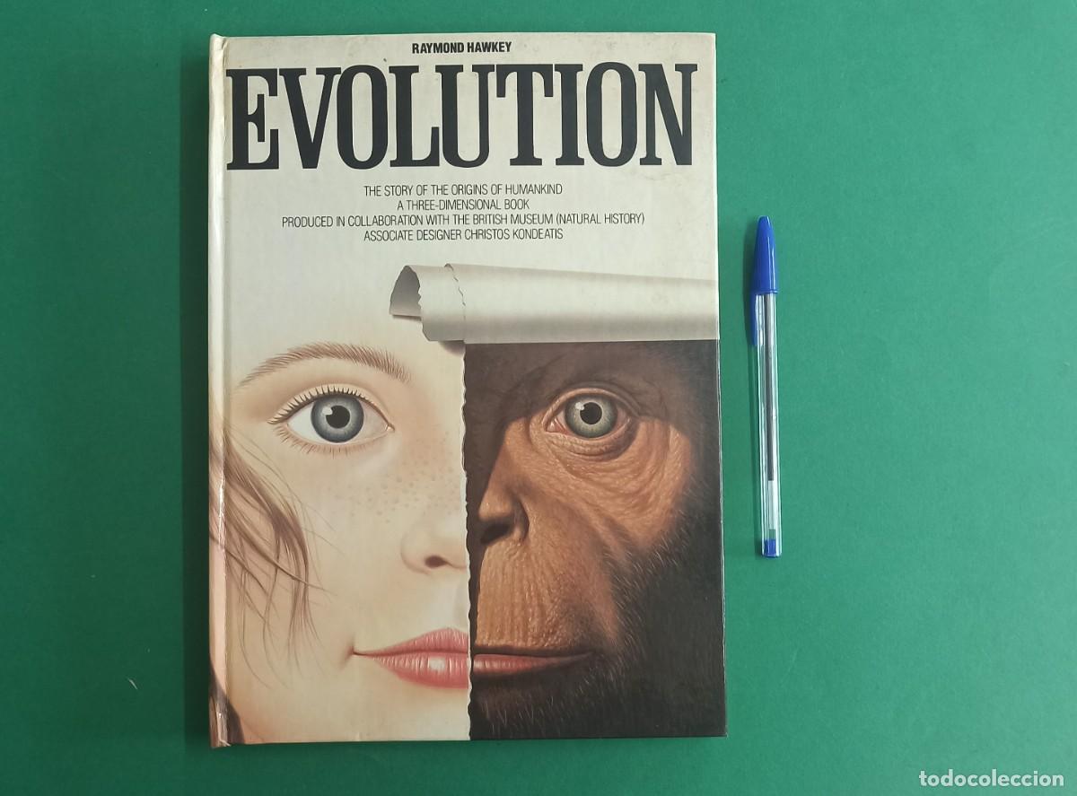 Libros de segunda mano: Antiguo libro Evolution. 1986. Libro Pop Up. En ingles. - Foto 1