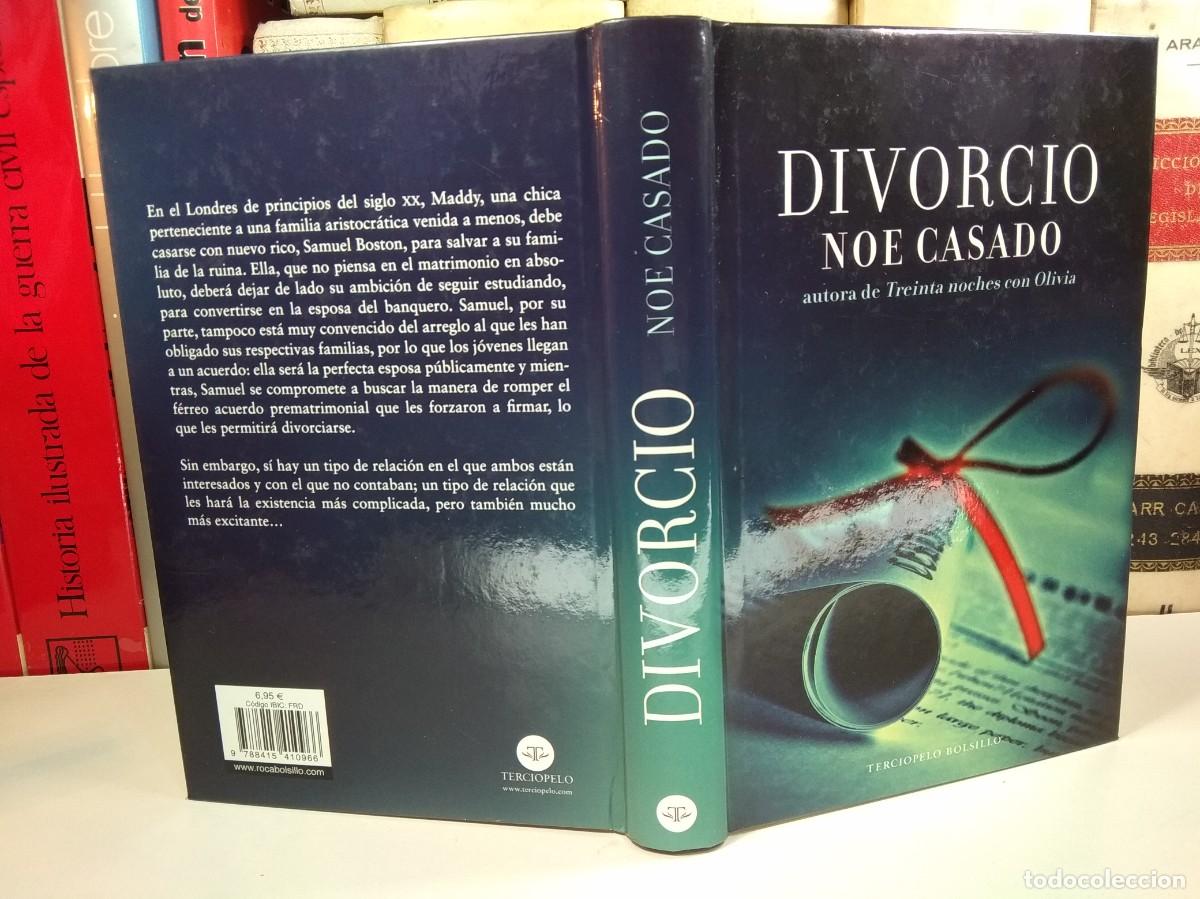 Libros de segunda mano: DIVORCIO. NOEMI ORD&Oacute;&Ntilde;EZ CASADO. Roca Editores 2014 - Foto 1