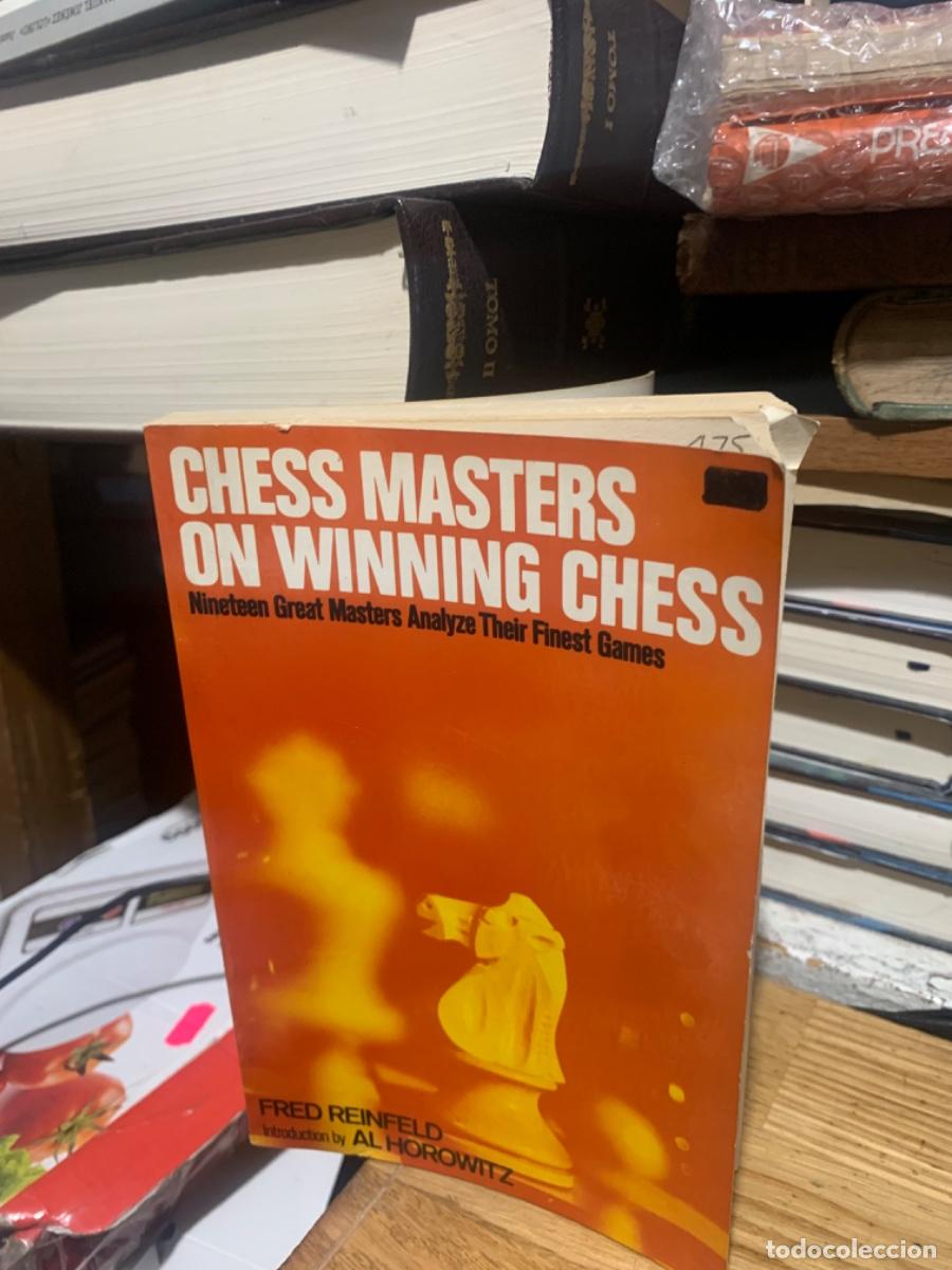 Libros de segunda mano: CHESS M&Aacute;STERS ON WINNING CHESS, FRED REINFELD - Foto 1