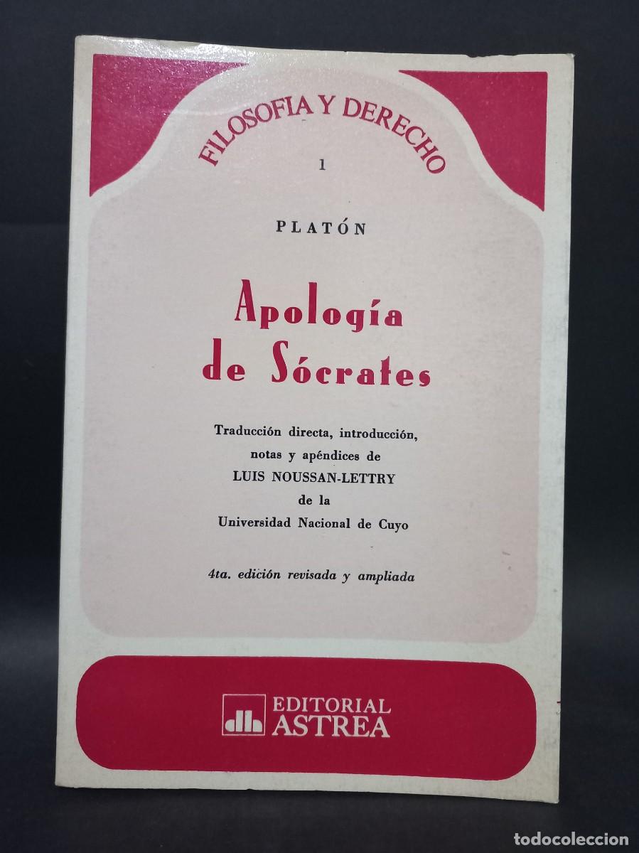 Libros de segunda mano: PLAT&Oacute;N - APOLOG&Iacute;A DE S&Oacute;CRATES - 1988 - Foto 1