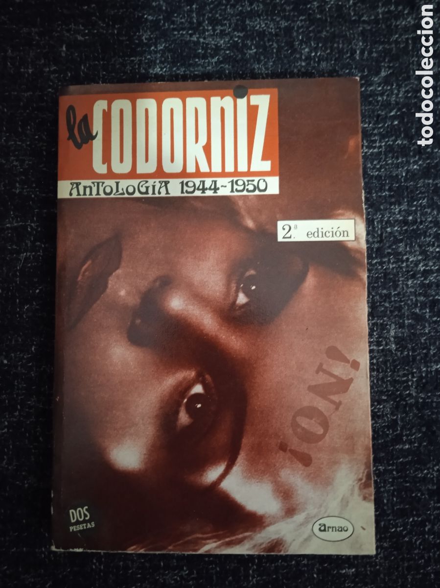 Libros de segunda mano: LA CODORNIZ: ANTOLOG&Iacute;A 1944-1950 - Foto 1