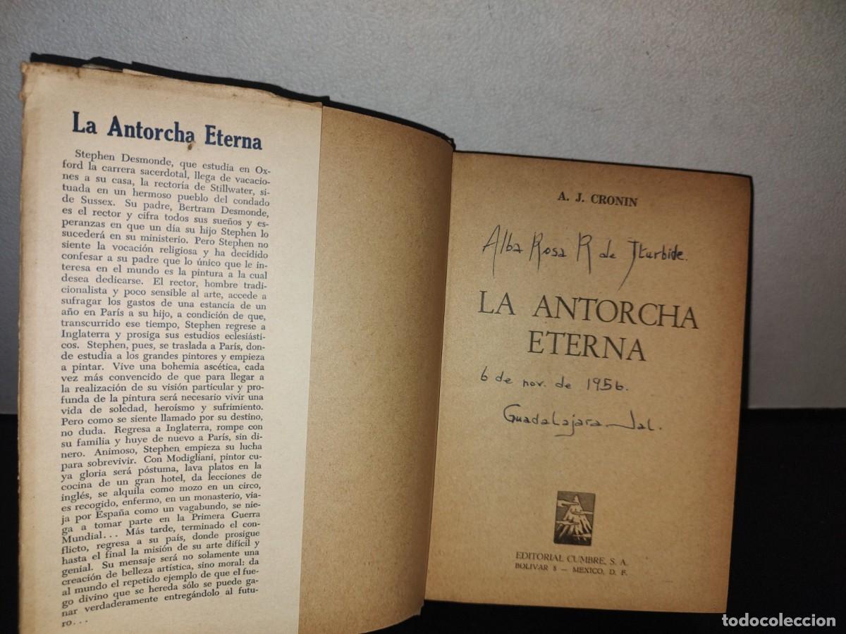 Libros de segunda mano: 129- LA ANTORCHA ETERNA - A. J. CRONIN - 1956 - Foto 4
