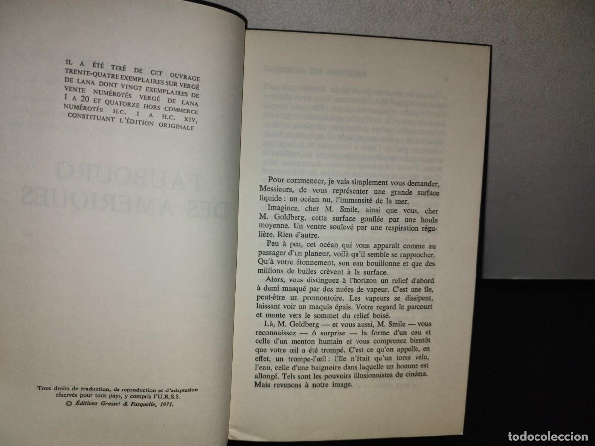 Libros de segunda mano: 129- FAUBOURG DES AM&Eacute;RIQUES - GEORGES WALTER - 1971 - Foto 6