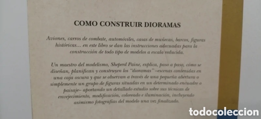Libros de segunda mano: Como construir dioramas - Foto 3
