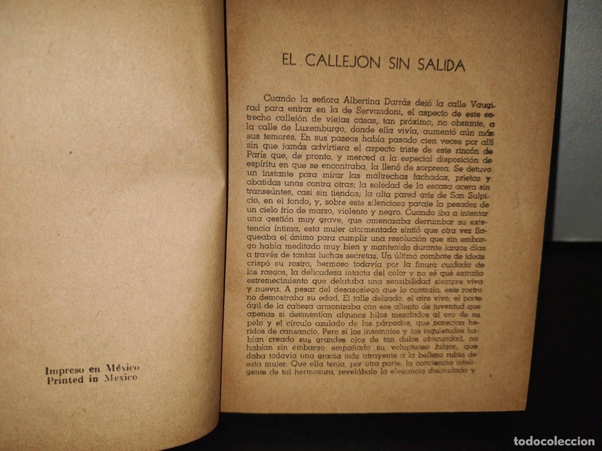 Libros de segunda mano: 129- UN DIVORCIO - PAUL BOURGET - 1957 - Foto 4