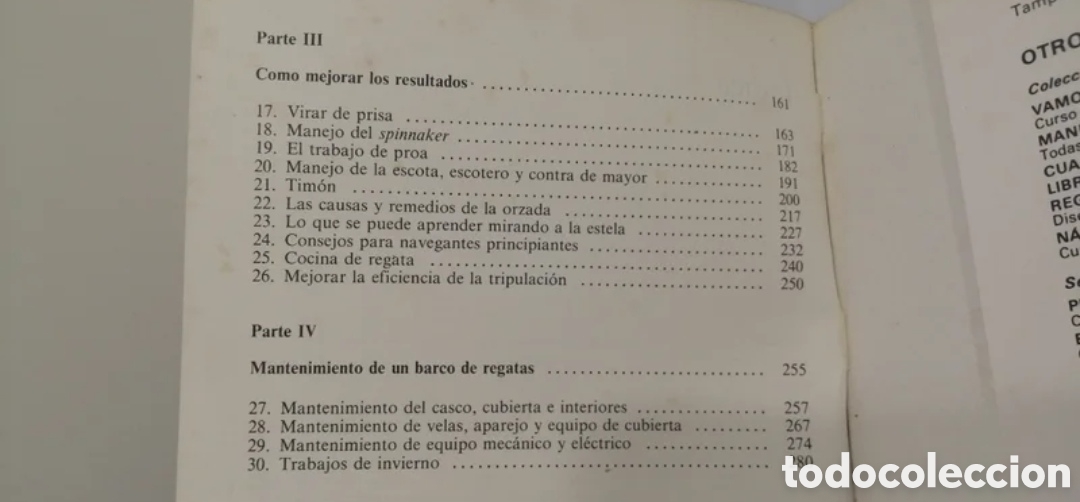 Libros de segunda mano: Regatas de crucero Roger Marshall. Noray 1983 - Foto 5