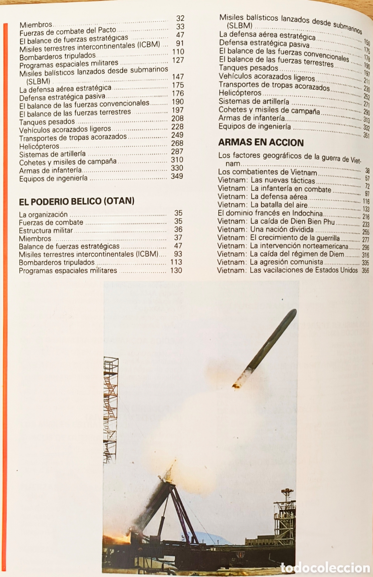 Libros de segunda mano: ARMAMENTO Y PODER MILITAR. TOMO 1 - Foto 2