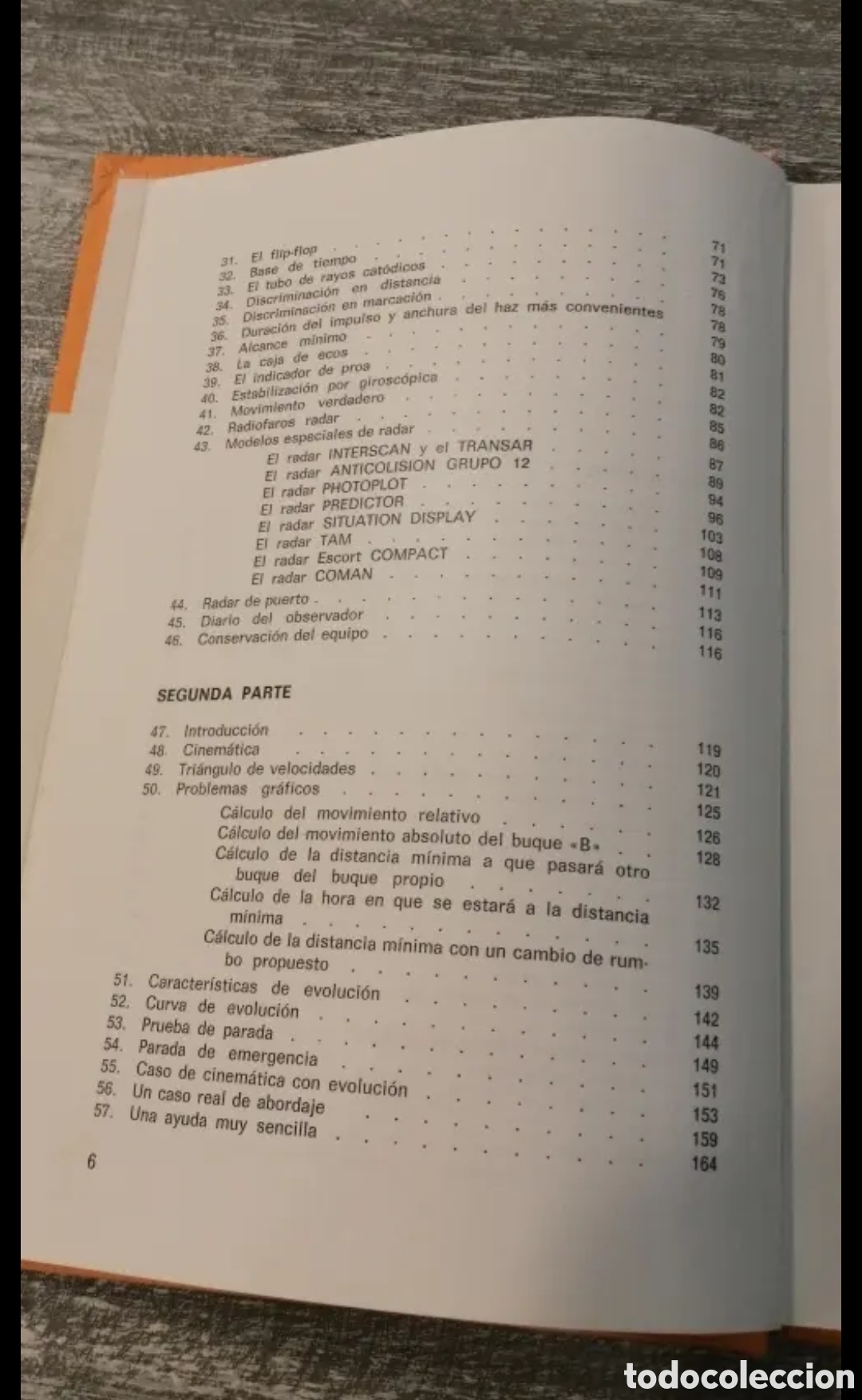 Libros de segunda mano: Elementos de Radar 1974 N&aacute;utica Navegaci&oacute;n - Foto 4