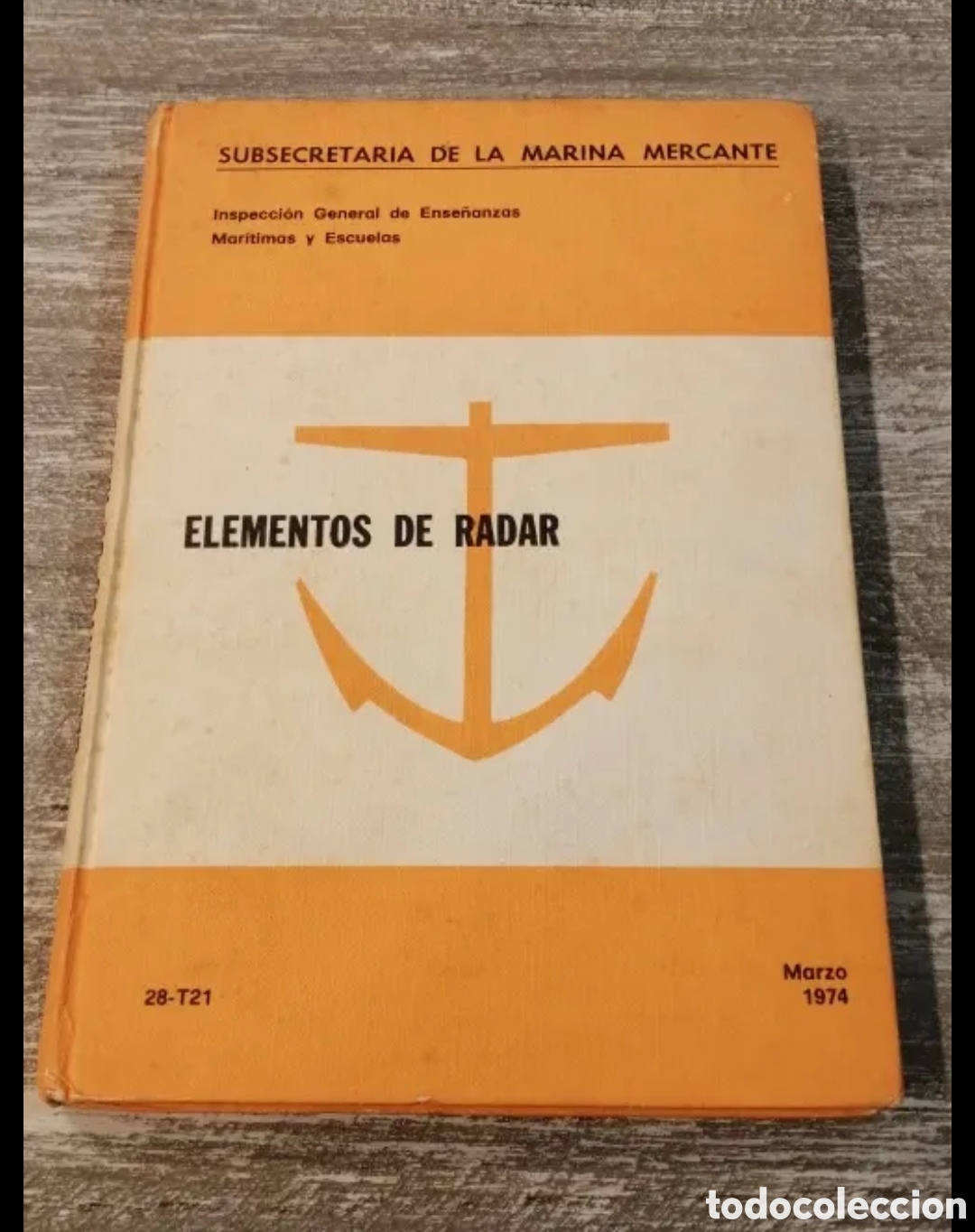 Libros de segunda mano: Elementos de Radar 1974 N&aacute;utica Navegaci&oacute;n - Foto 1